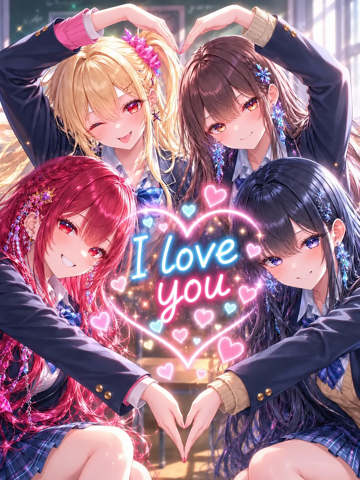 PuristHero2880의 Four Beauties Adore Me
