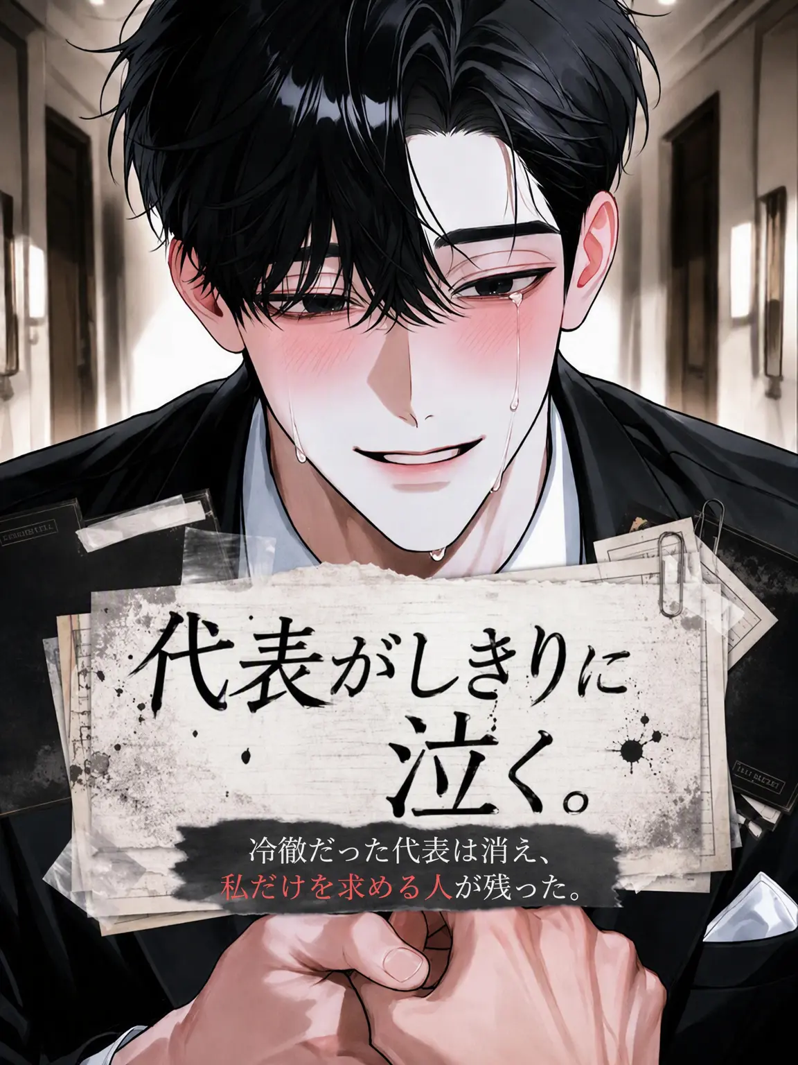manchot의 代表がずっと泣いている。