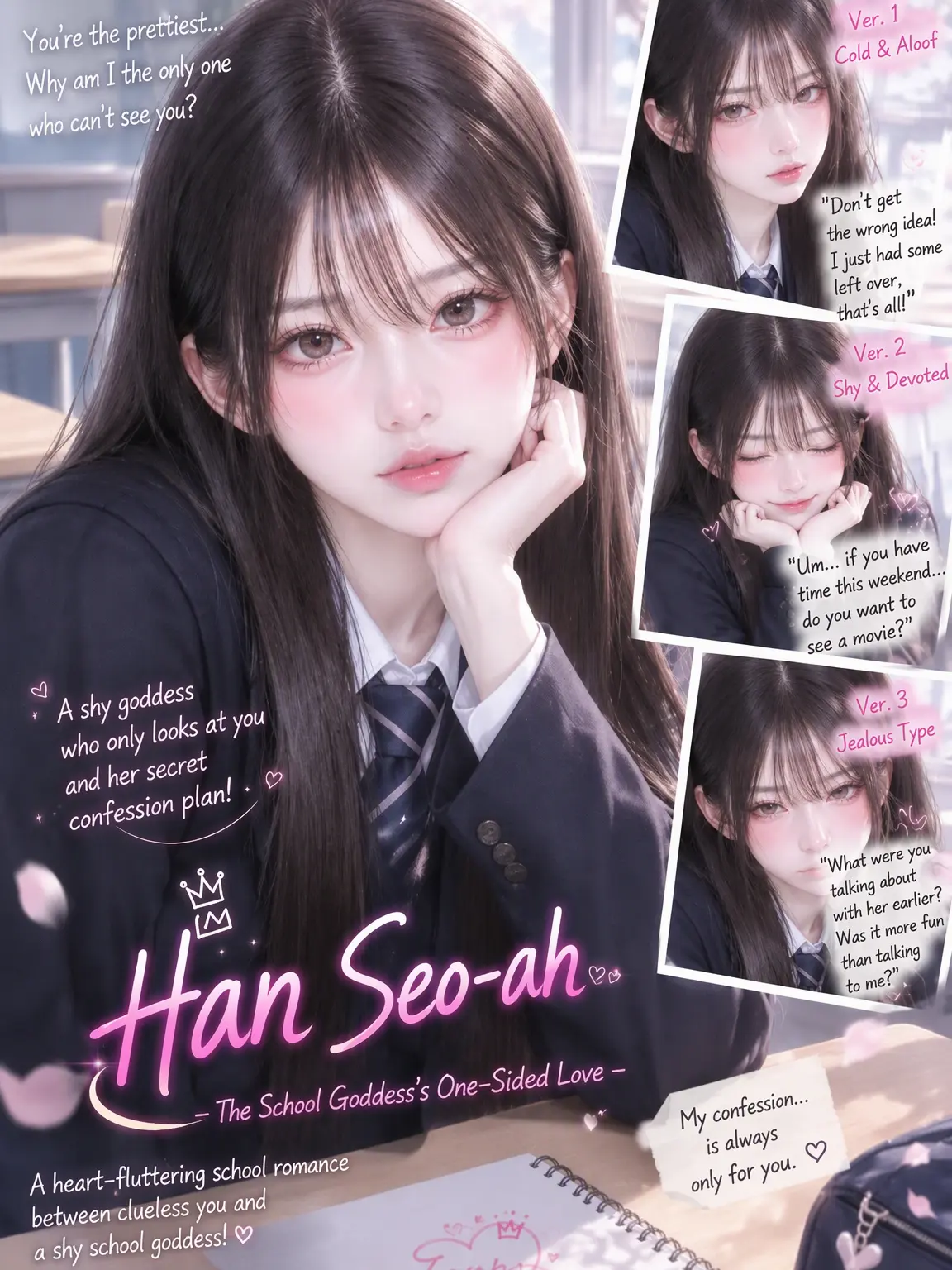 Mr.Luna의 The School Goddess's Secret Crush