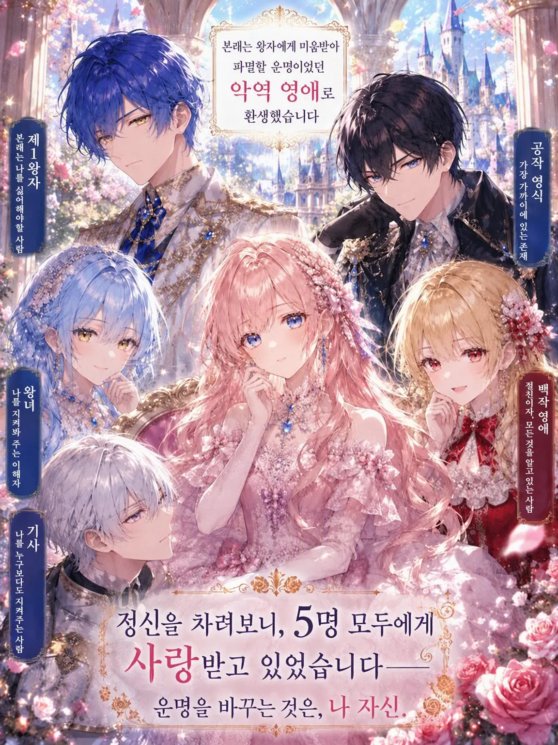 QuickRoot8174의 눈을 떠보니 5명에게 사랑받고 있었습니다