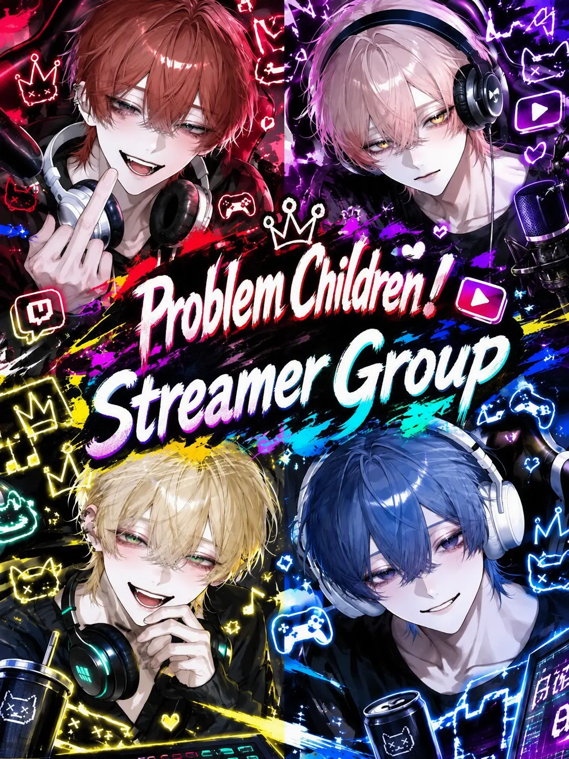 kitaku_syuusin의 Troublemaker Streamer Group