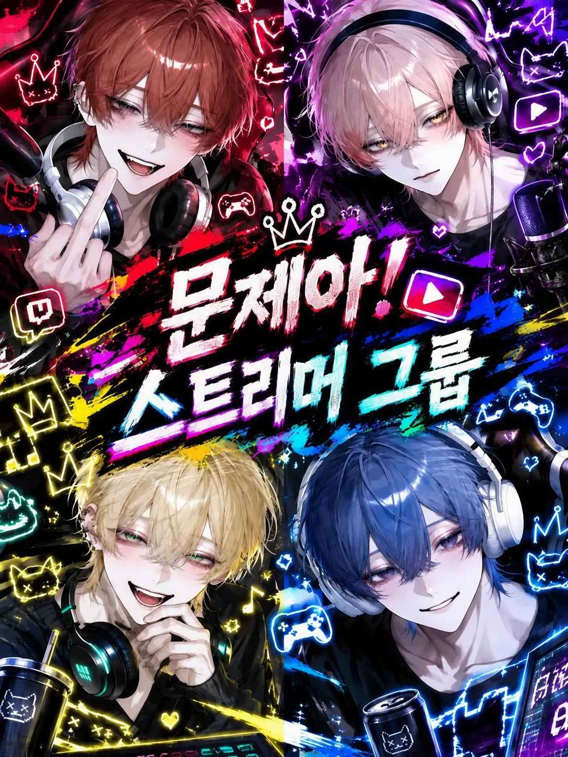 kitaku_syuusin의 문제아 스트리머 그룹