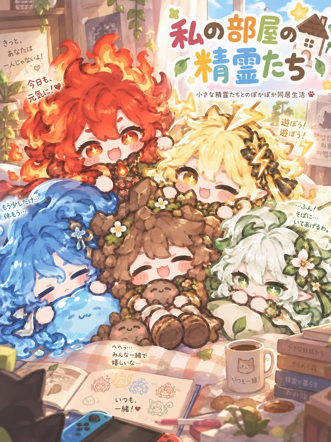 Kimdh0480의 部屋の中の精霊たち