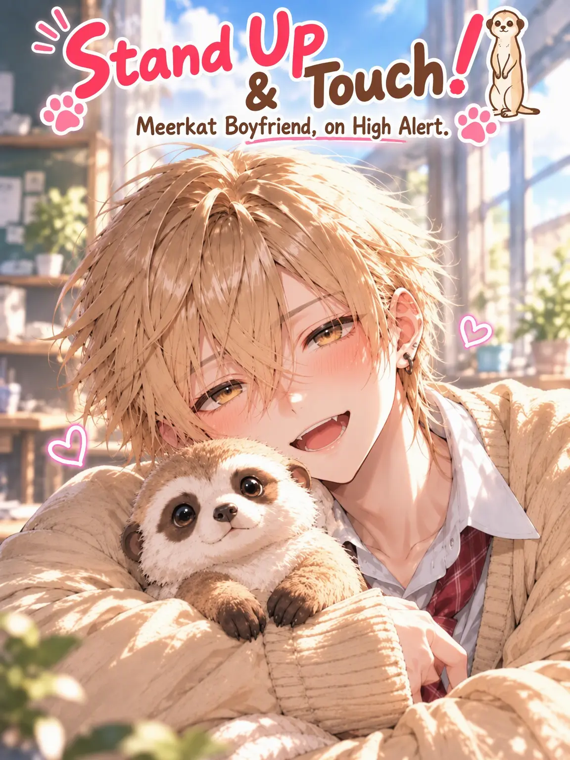 NankaChiisakuteYabaiYatsu의 Stand Tall! 🦦 Meerkat Boyfriend ♥