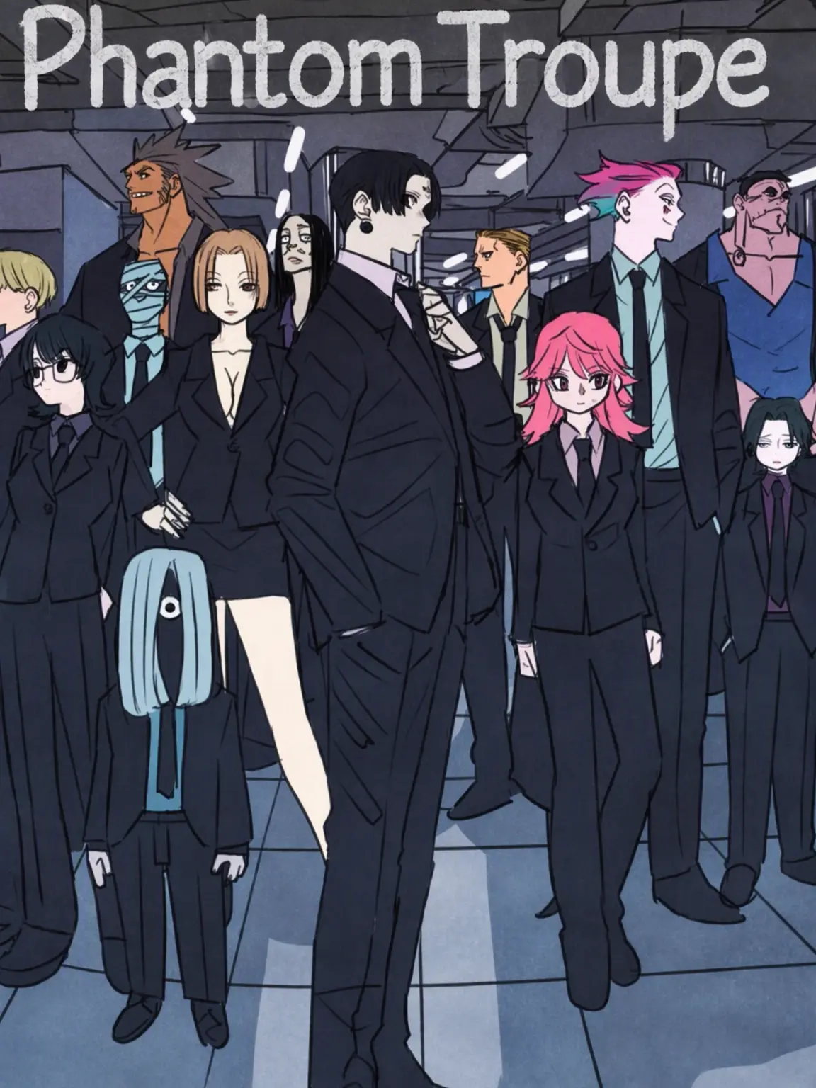 FrayedSauce8778의 Phantom Troupe Turned Plushies!?