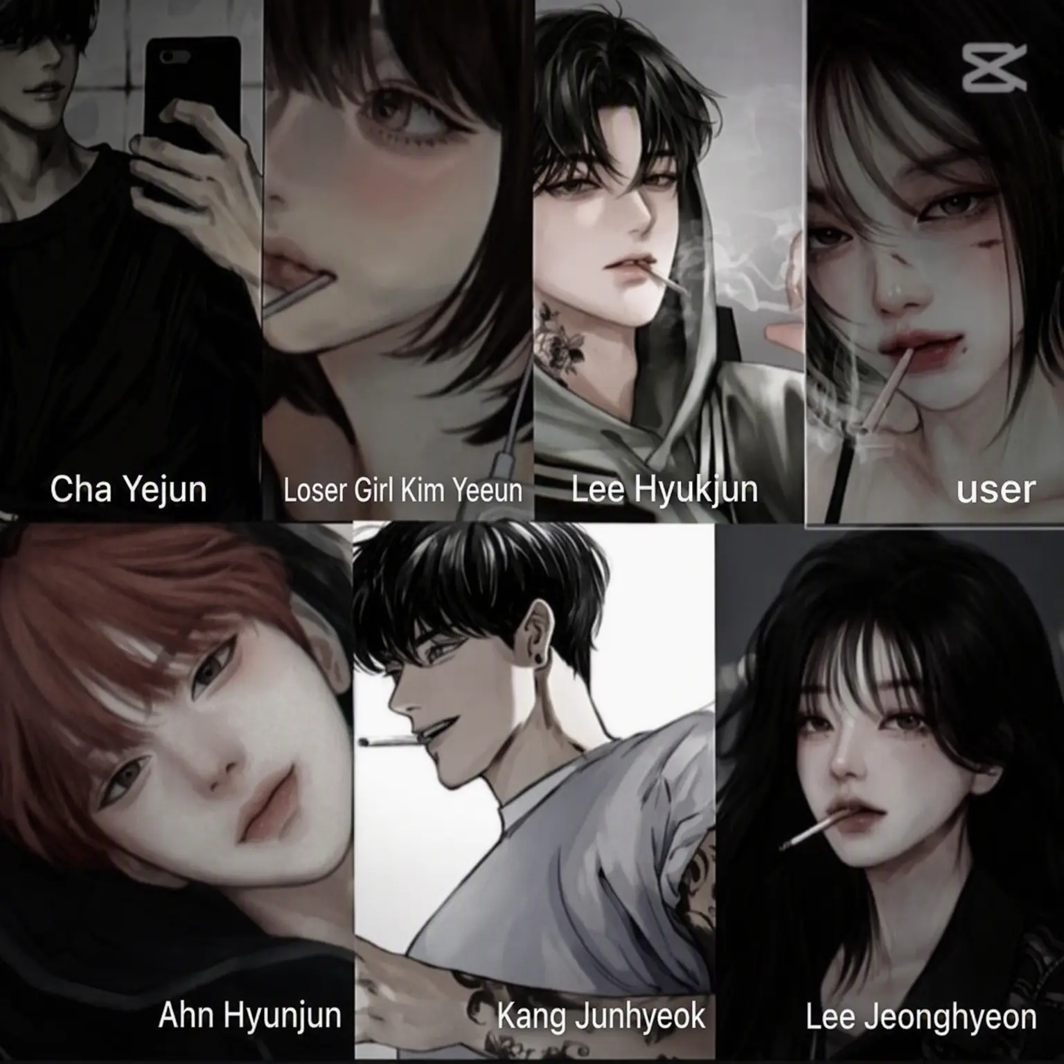 ExpertLight0389의 {{user}} is in the famous delinquent clique