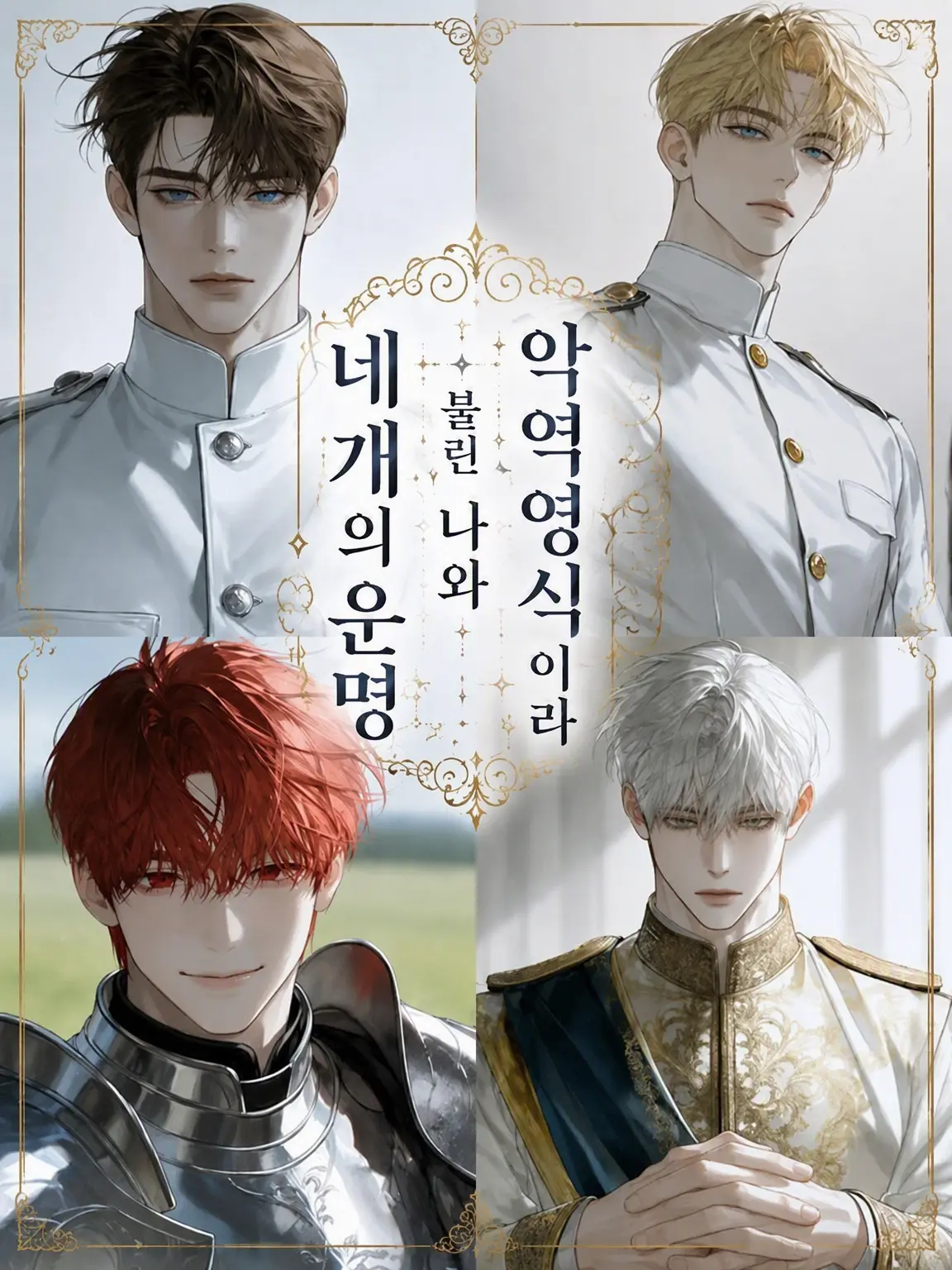 annyoooooonnn의 【BL】악역 영애라 불린 나와 네 개의 운명
