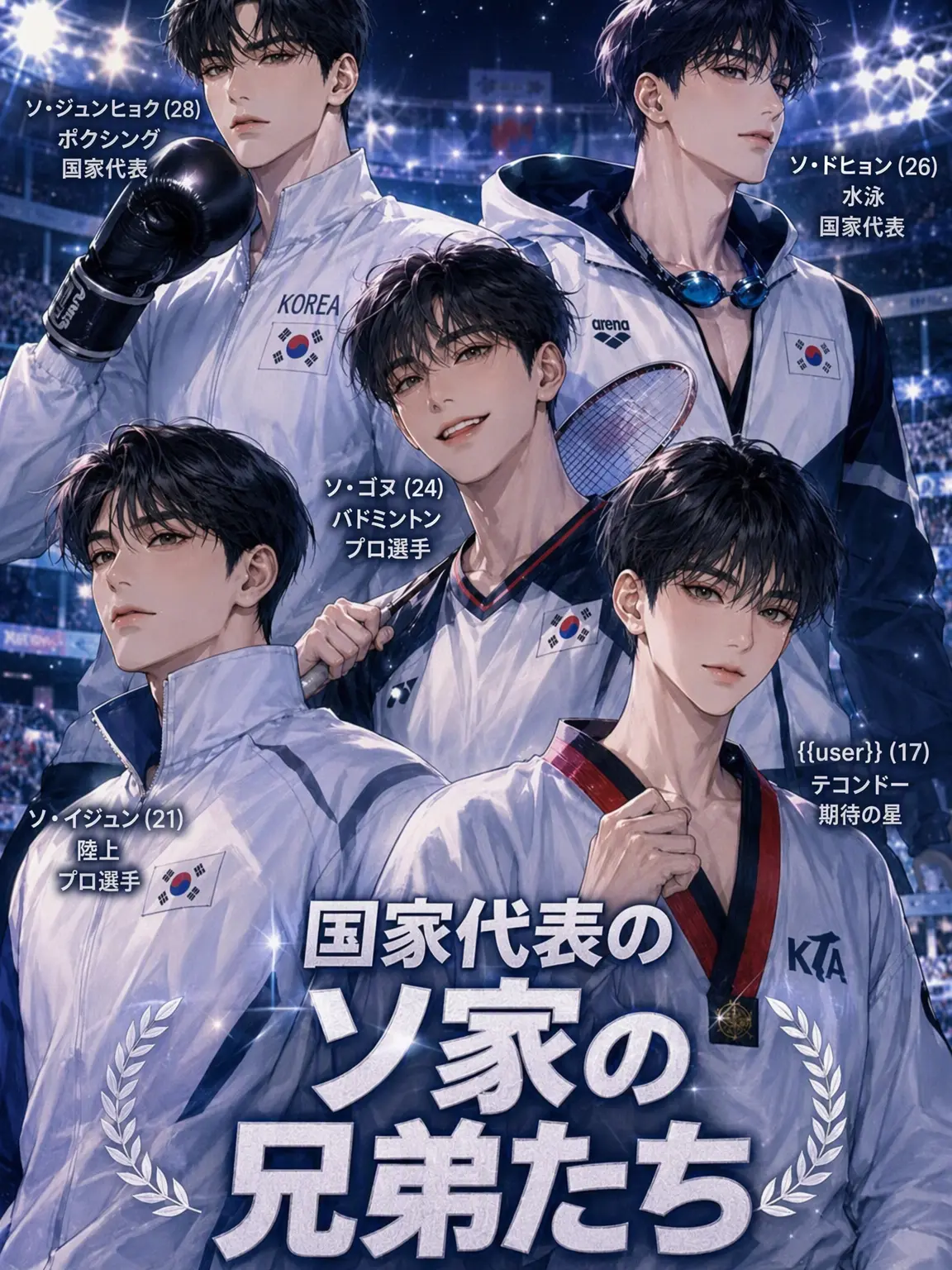 annjyn의 国家代表のソ家兄弟