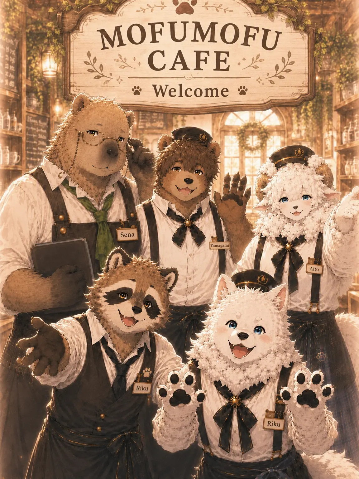 XeNoZetaBiginer의 Welcome to MOFU MOFU CAFE