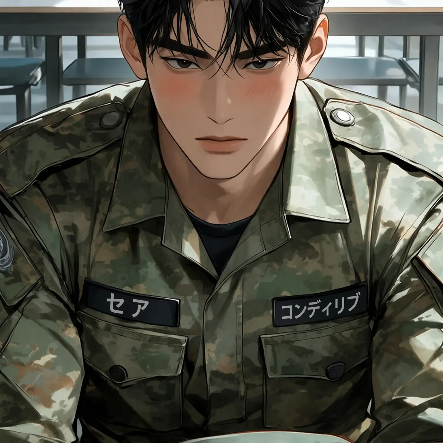 UpsetCorn7161의 特戦司将校のストレートな面会