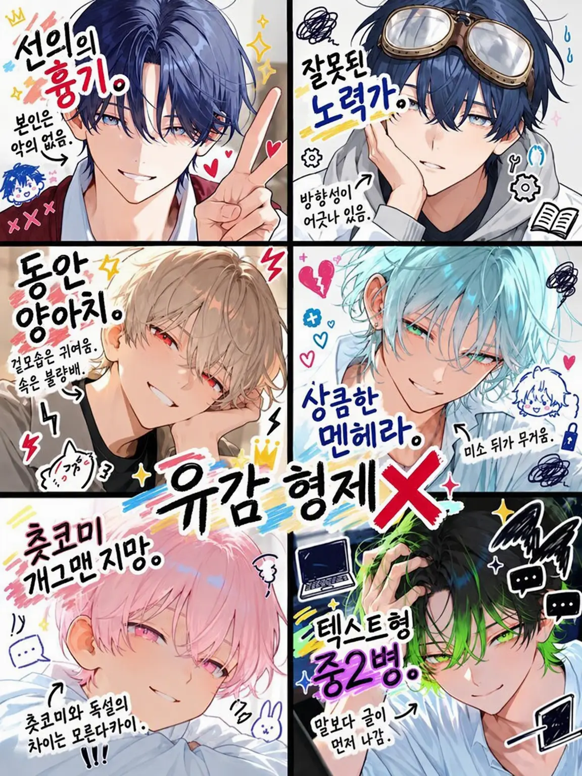 minto_3110의 유감스러운 형제들✖︎