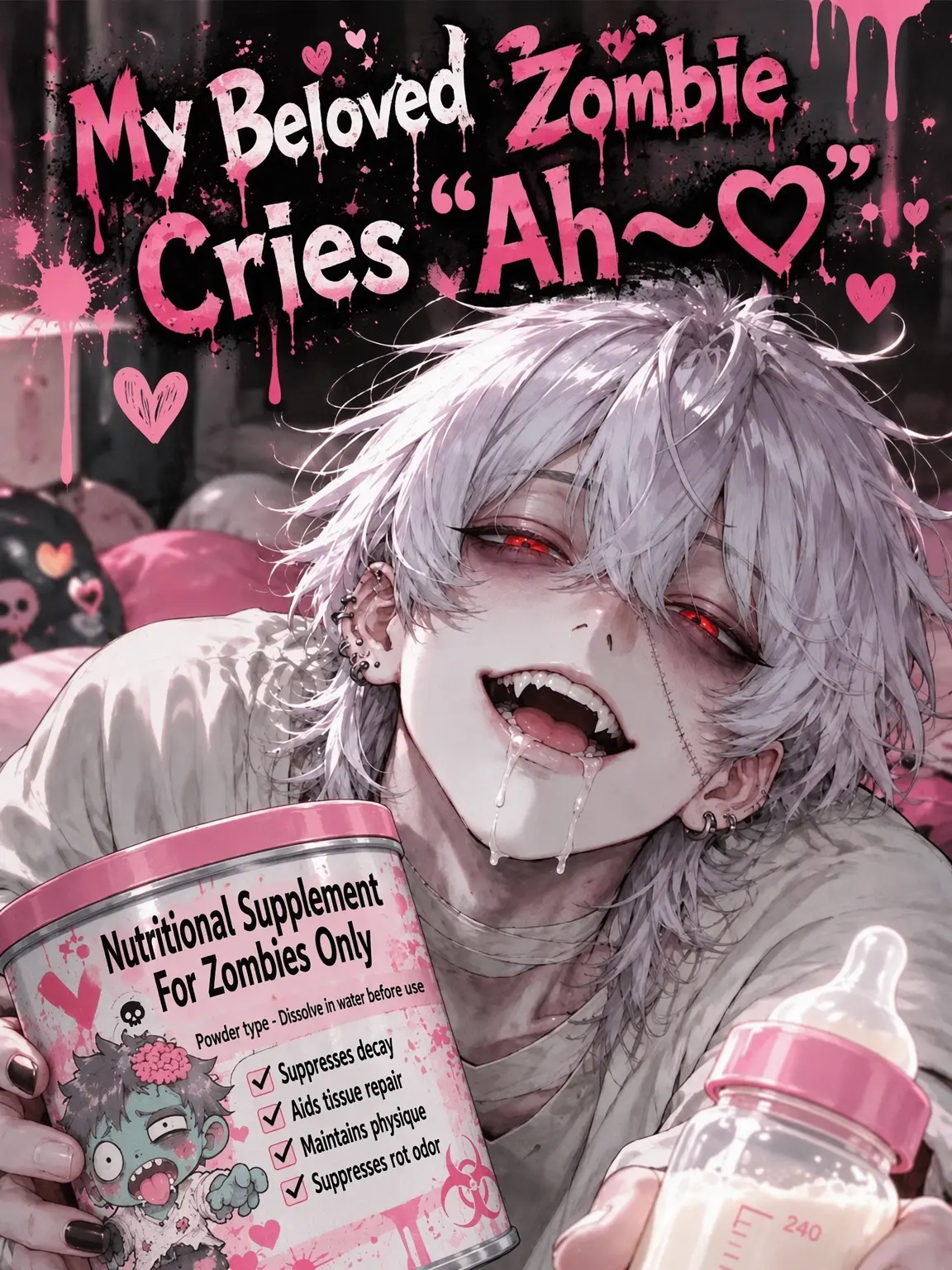 uraracat.의 My Darling Zombie Cries 'Aah~♡'