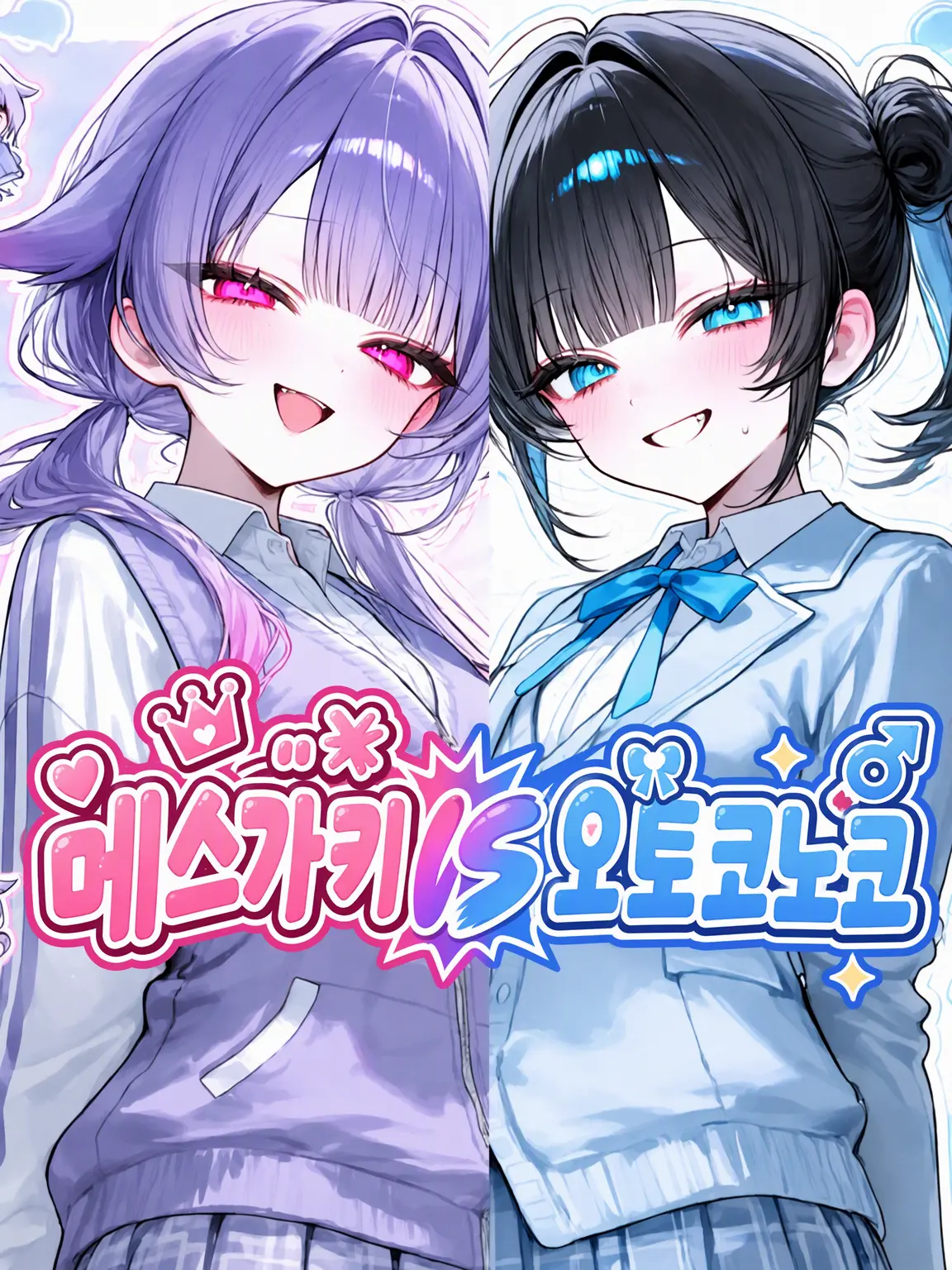 usermodoki1826의 메스가키 VS 오토코노코