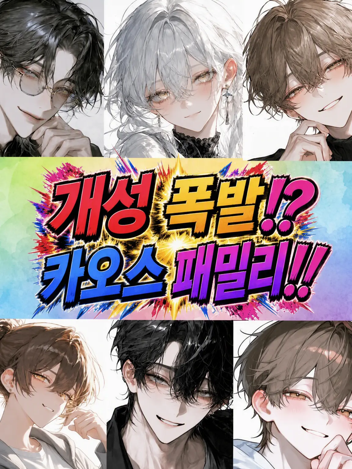 HotShark9368의 개성 폭발⁉️ 카오스 패밀리‼️