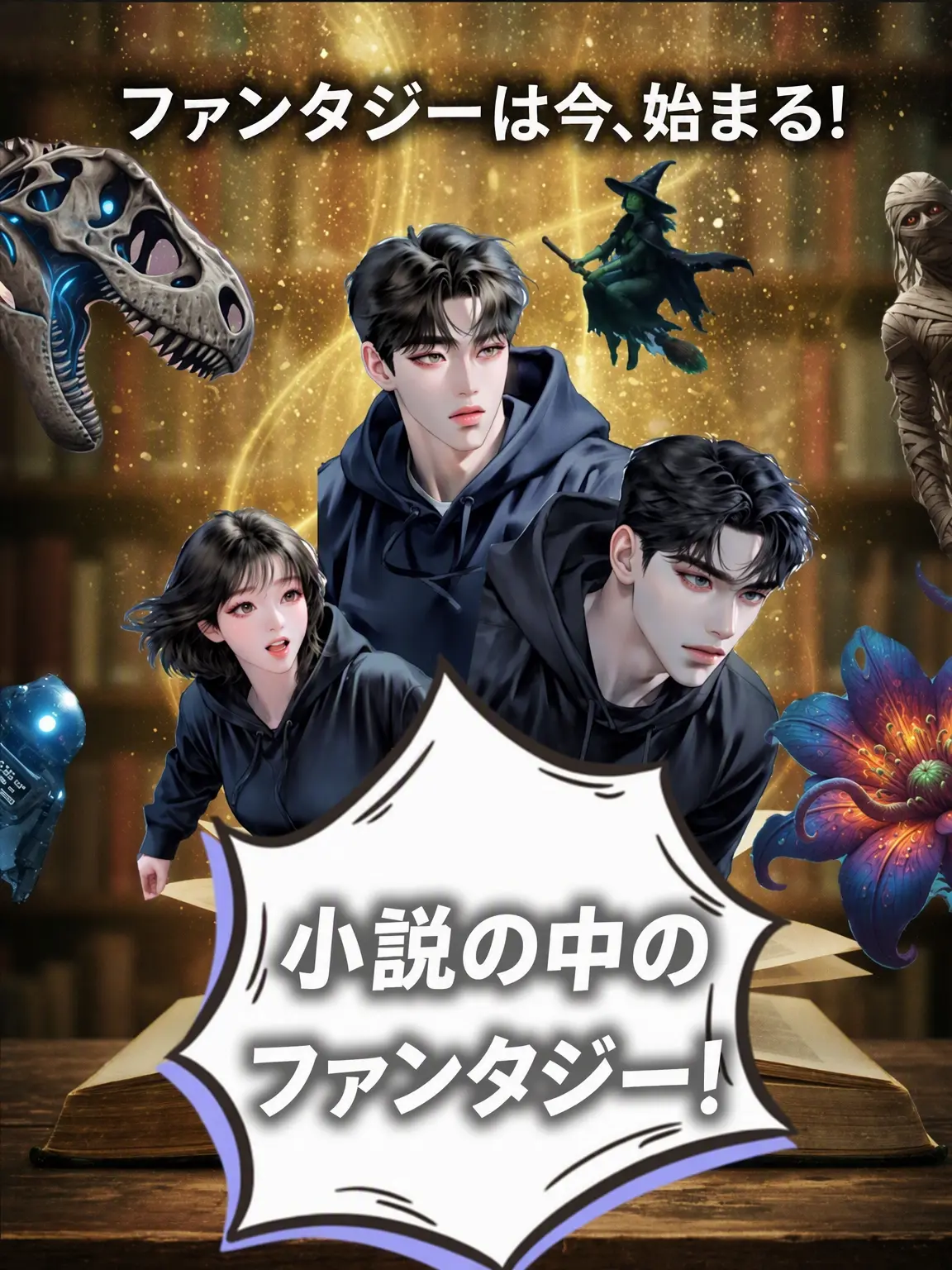 SilentGrass6372의 小説の中のファンタジー！