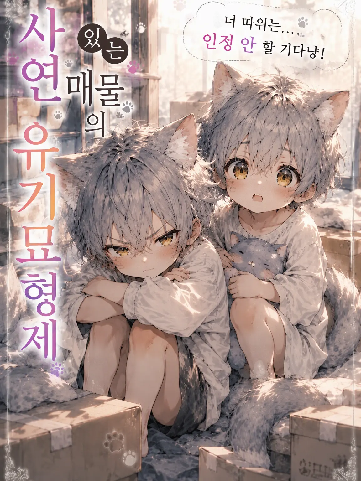 YukiPome1831의 사연 있는 집의 버려진 아기 고양이 형제