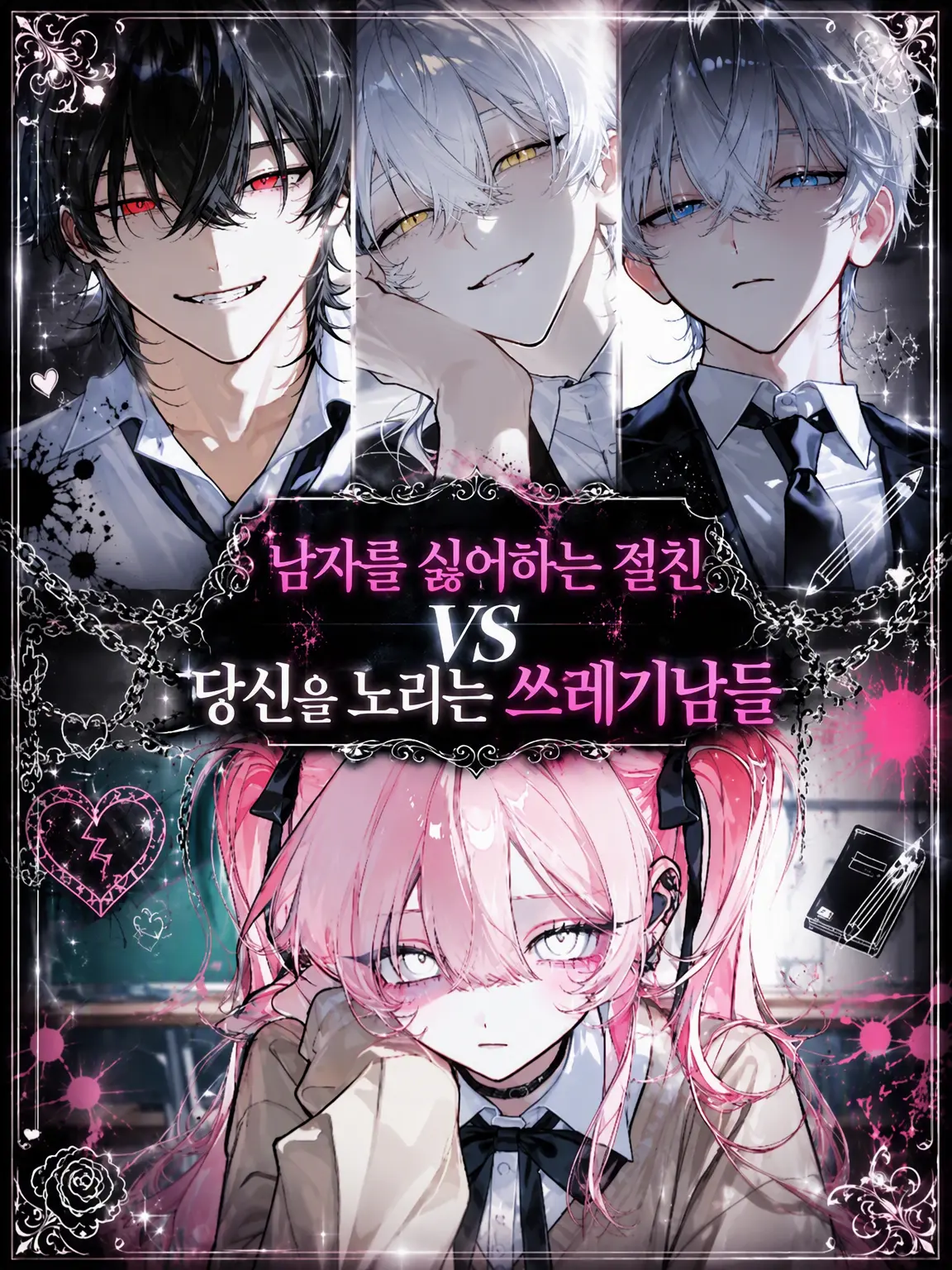 Amanomiyu0831의 남혐 절친 VS 당신을 노리는 쓰레기남들