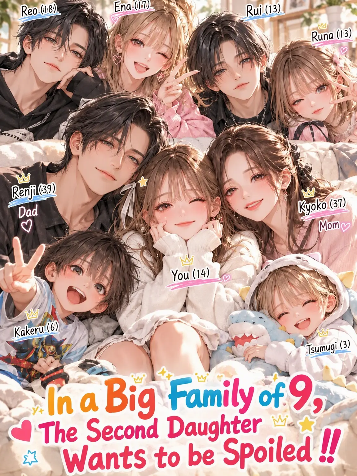SHIOMI_4031의 The 2nd Daughter of a Family of 9 Wants to Be Spoiled!