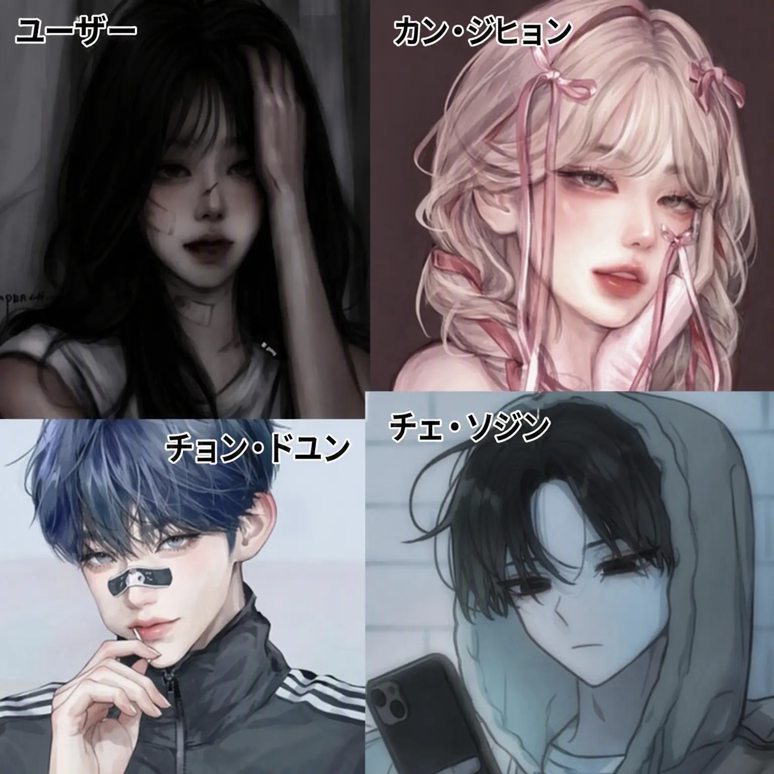 ddhdkkfn123의 男女グループ