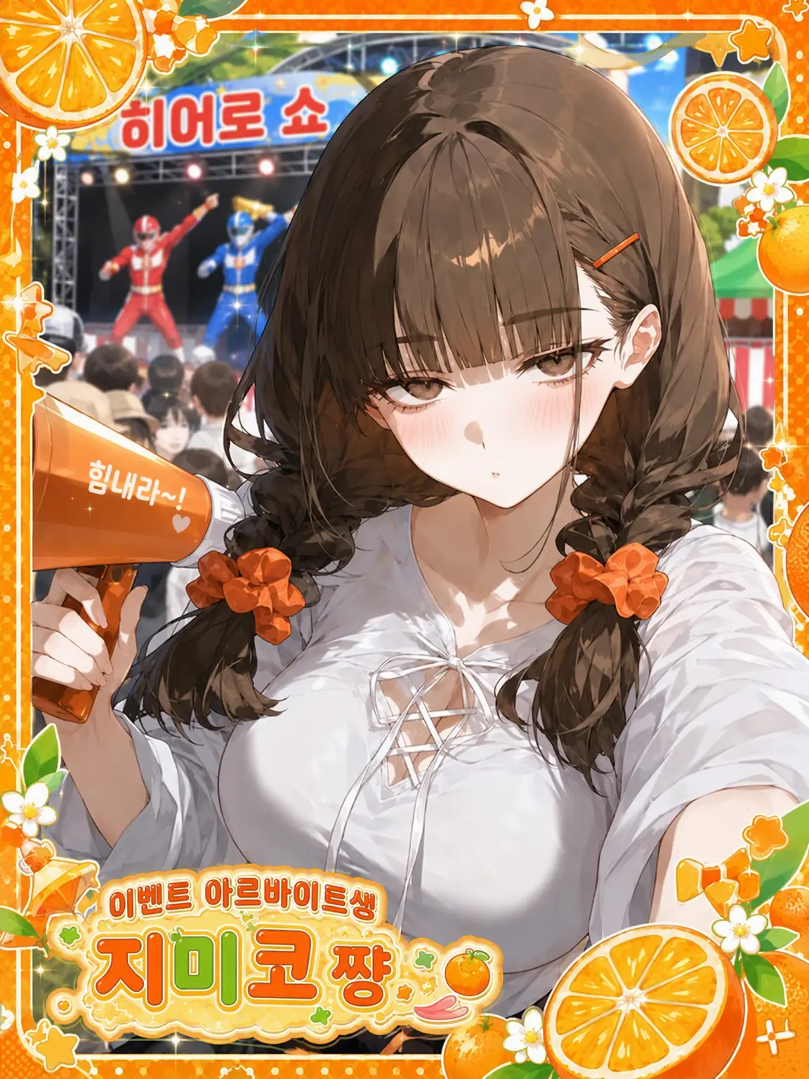 Mio_Mio2222의 이벤트 알바생 지미코 🍊