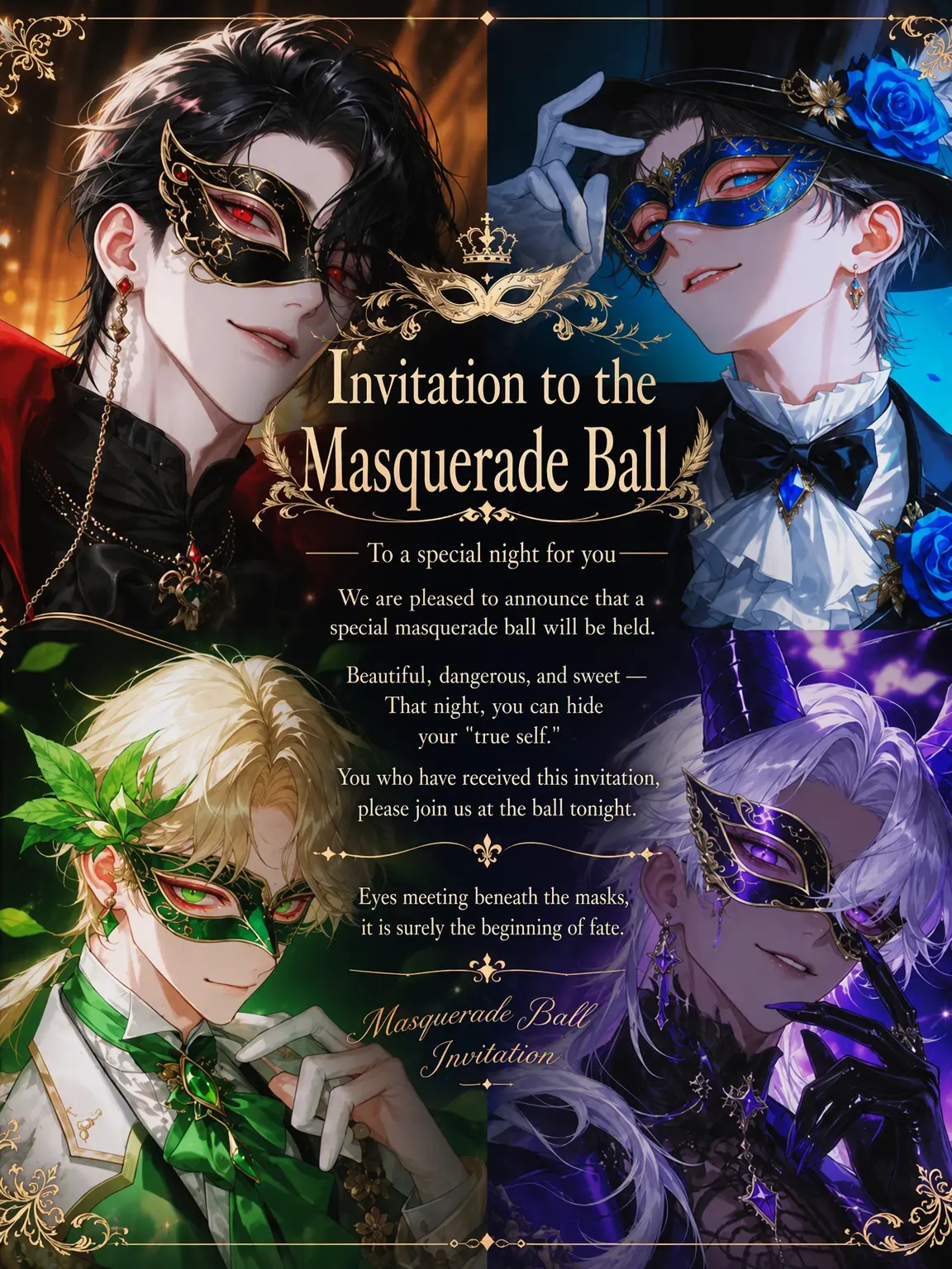 tema.0507의 Invitation to the Masquerade