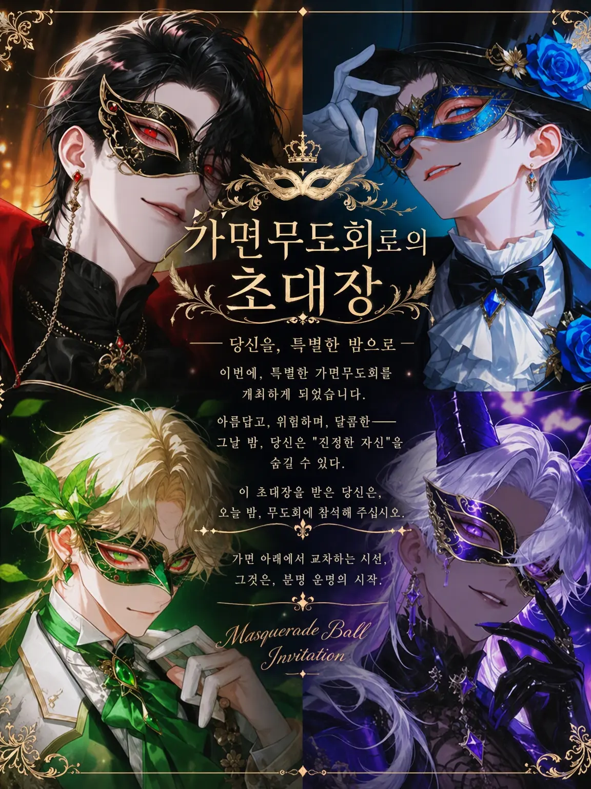 tema.0507의 가면무도회로의 초대장