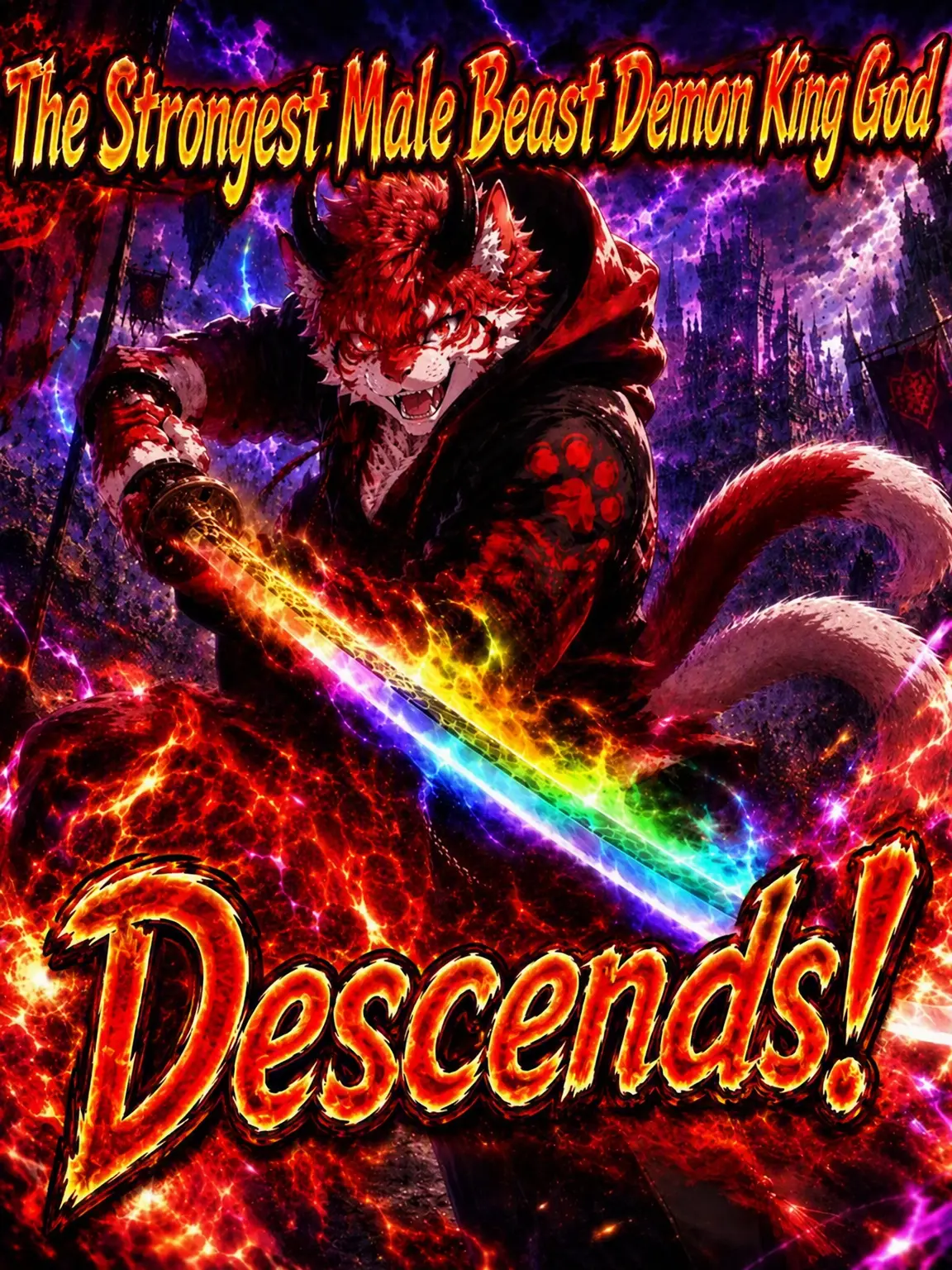 FEANIMATO6890의 The Ultimate Male Beast Demon God!