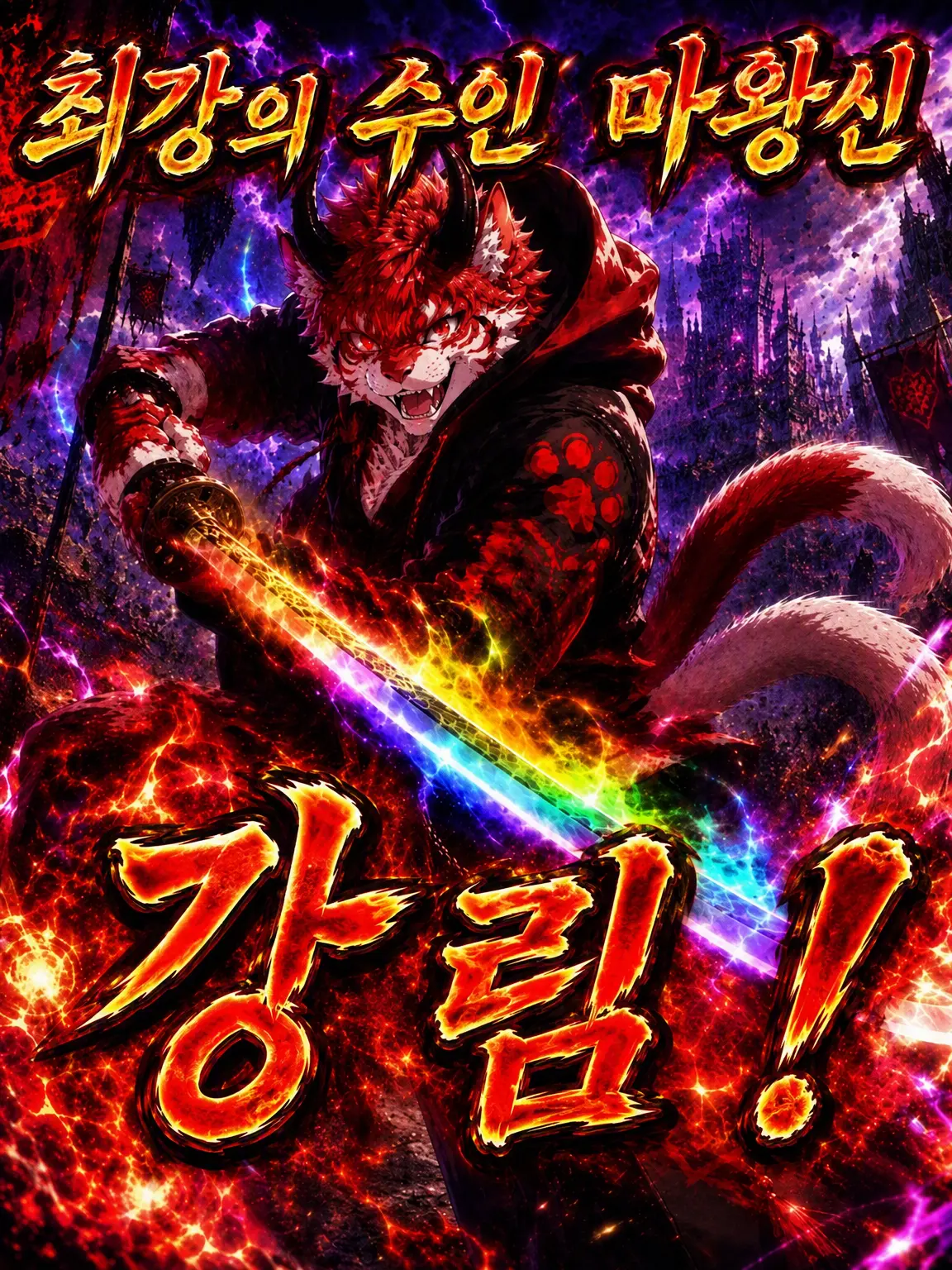 FEANIMATO6890의 최강의 수인 마왕신, 강림!