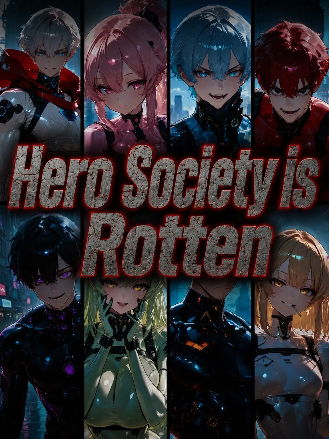 pinkhairlove의 Hero Society is Rotten.
