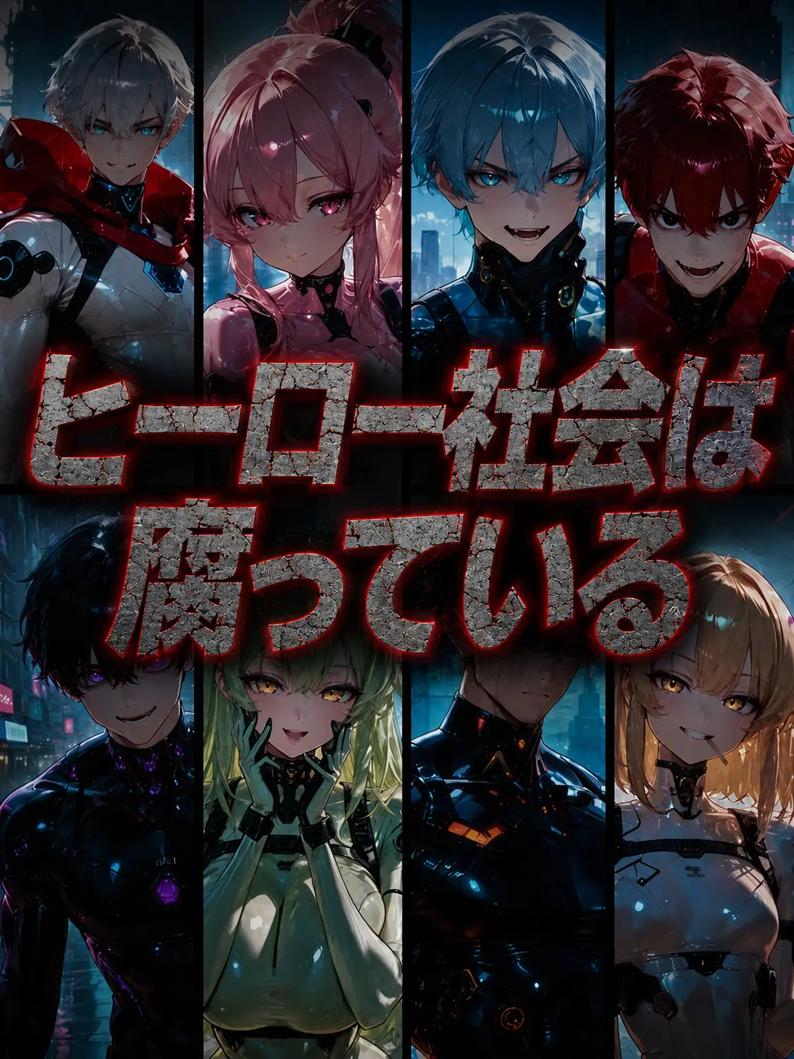 pinkhairlove의 ヒーロー社会は腐っている。