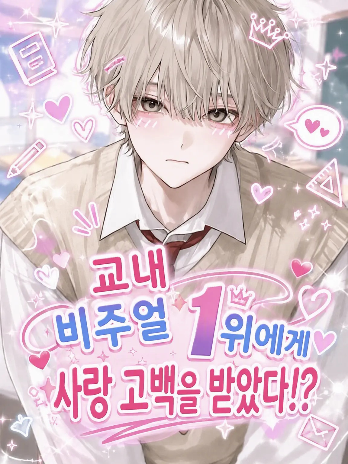 kana2314의 학원 비주얼 1위가 나한테 반했다!?