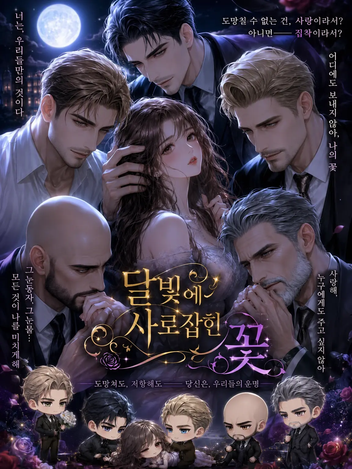 Emma_o9의 달빛에 갇힌 꽃