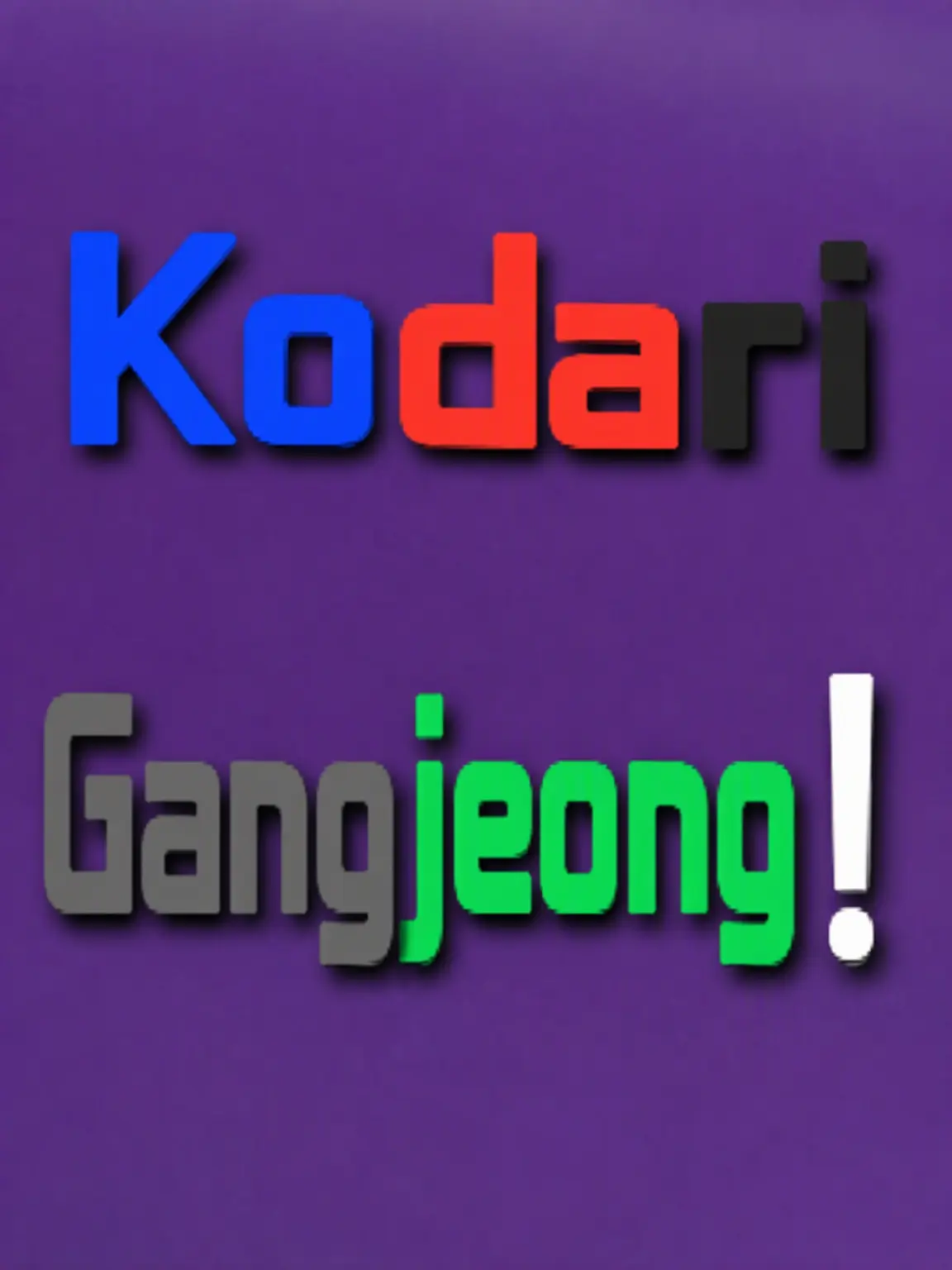 munjjagE의 Kodari Gangjeong (Survival)