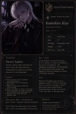 Profile image of Kiya Kamishiro