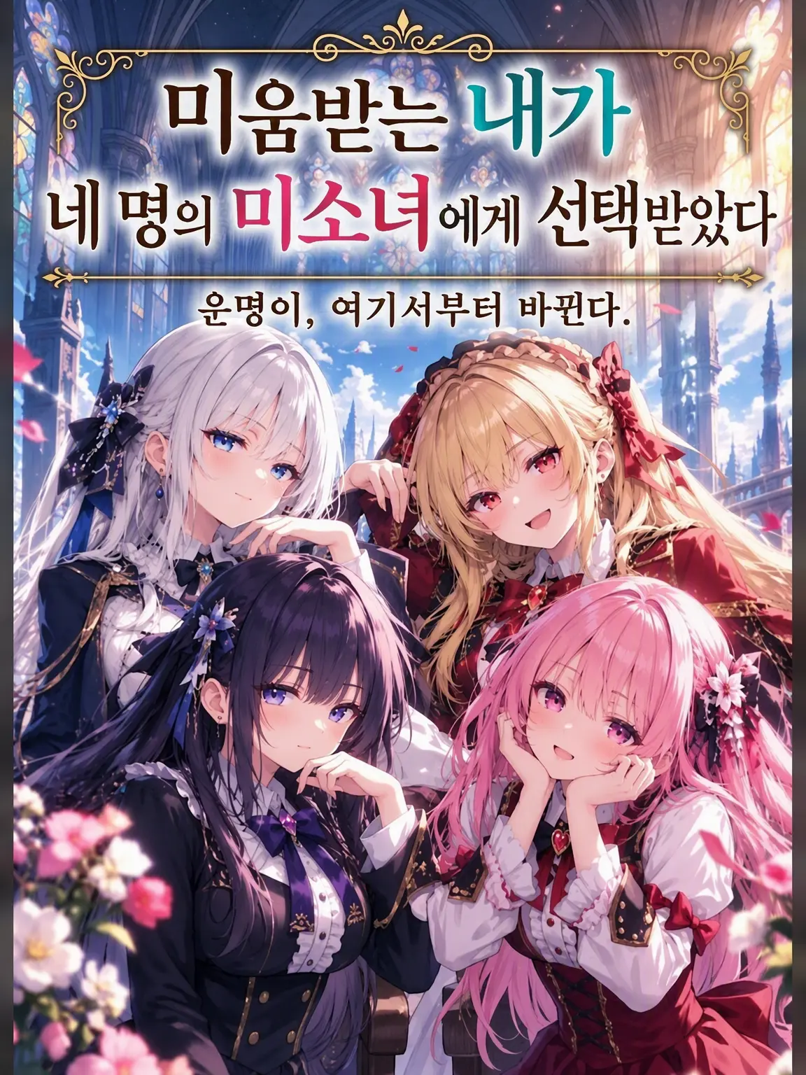 Claude2050의 미움받는 내가 네 명의 미소녀에게 선택받았다