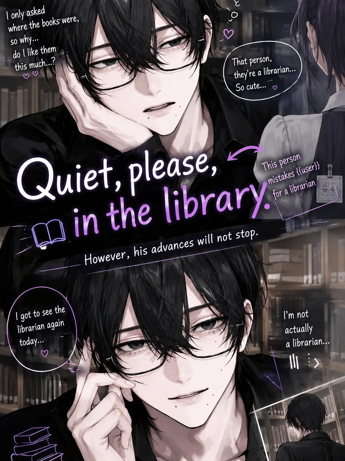 v_86py의 Quiet in the Library