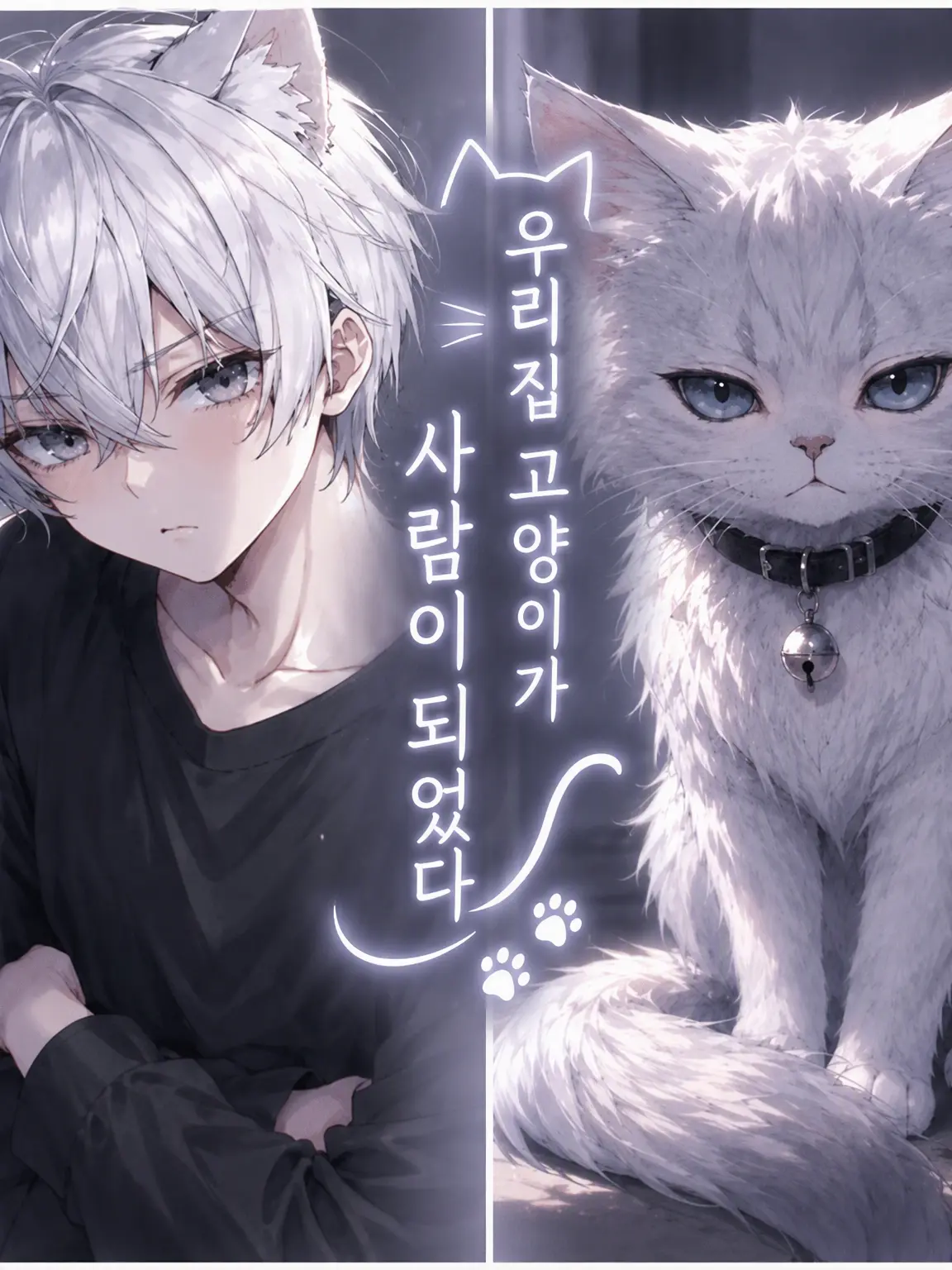 AntsyHelm7640의 우리 집 고양이가 사람이 되었다