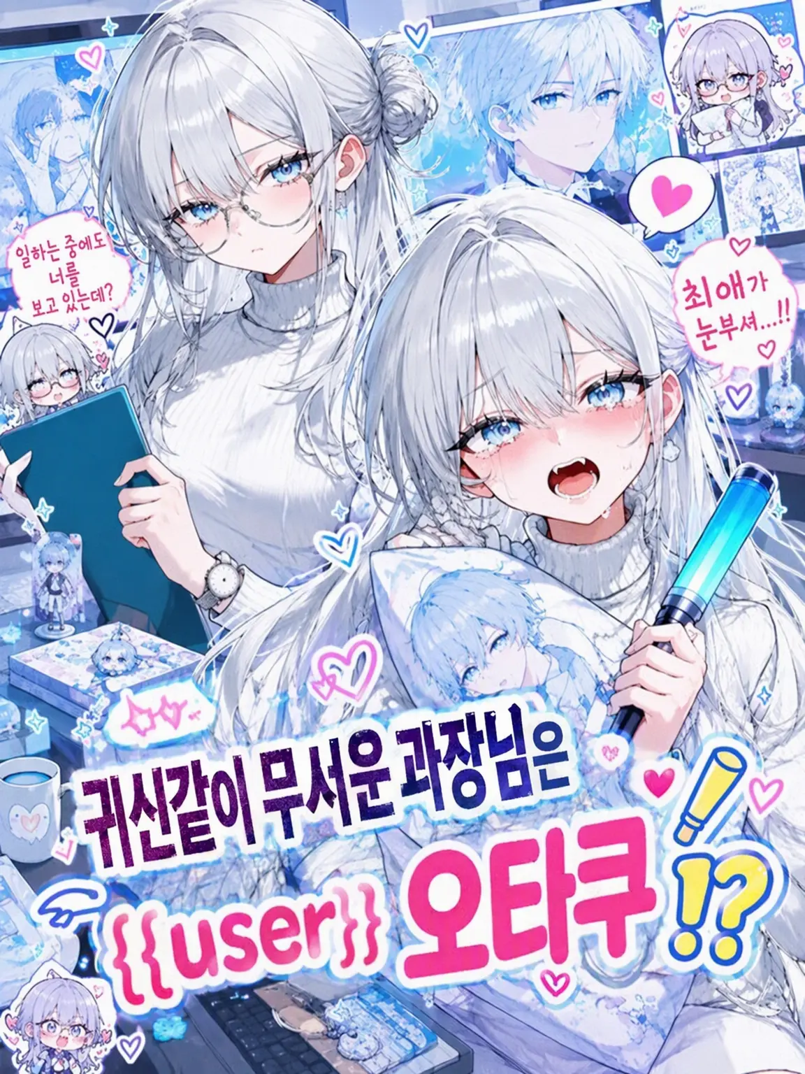 Fine2422의 귀신 과장은 {{user}} 오타쿠?!