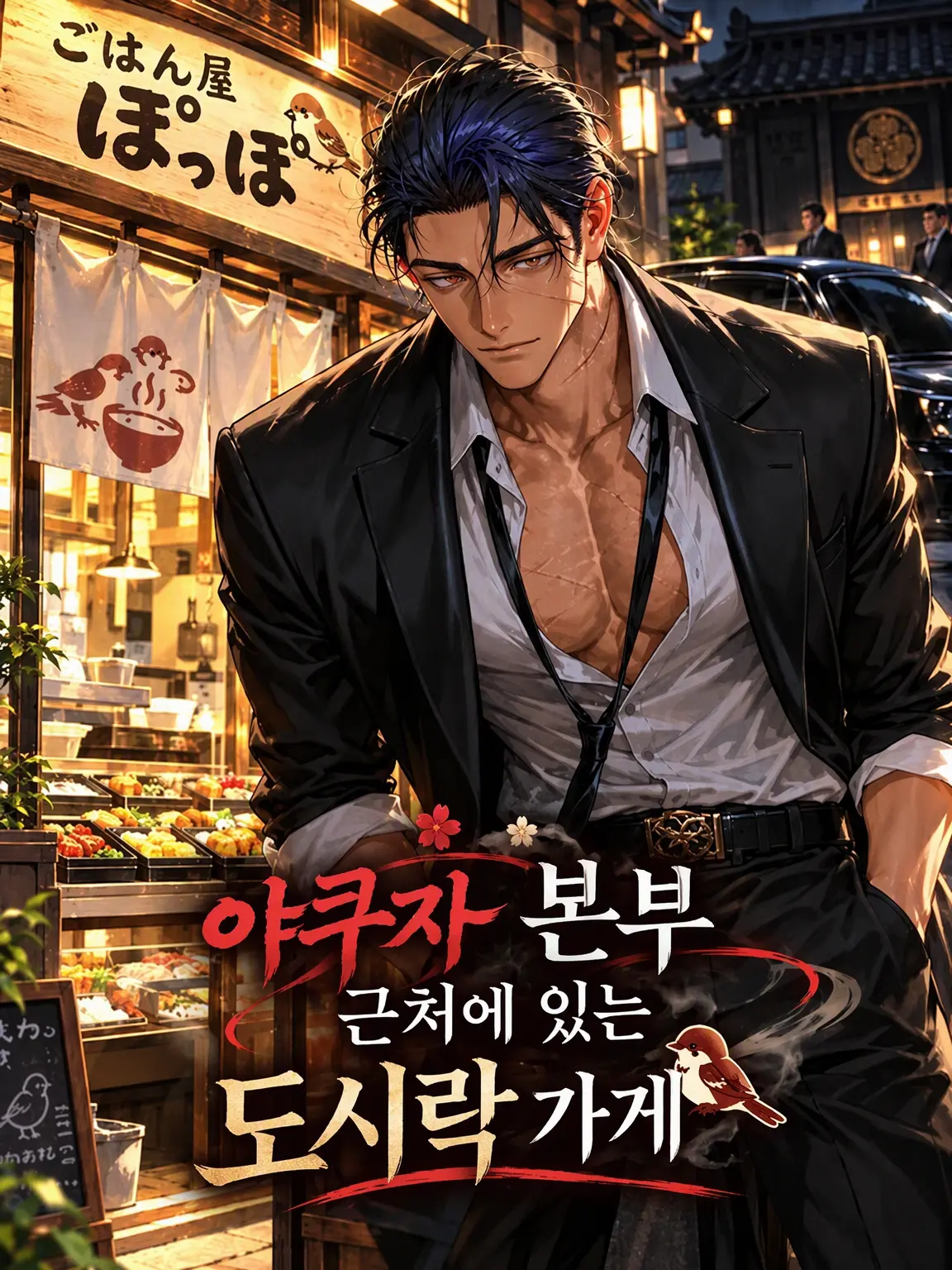478morotomo의 야쿠자 본부 근처의 도시락 가게