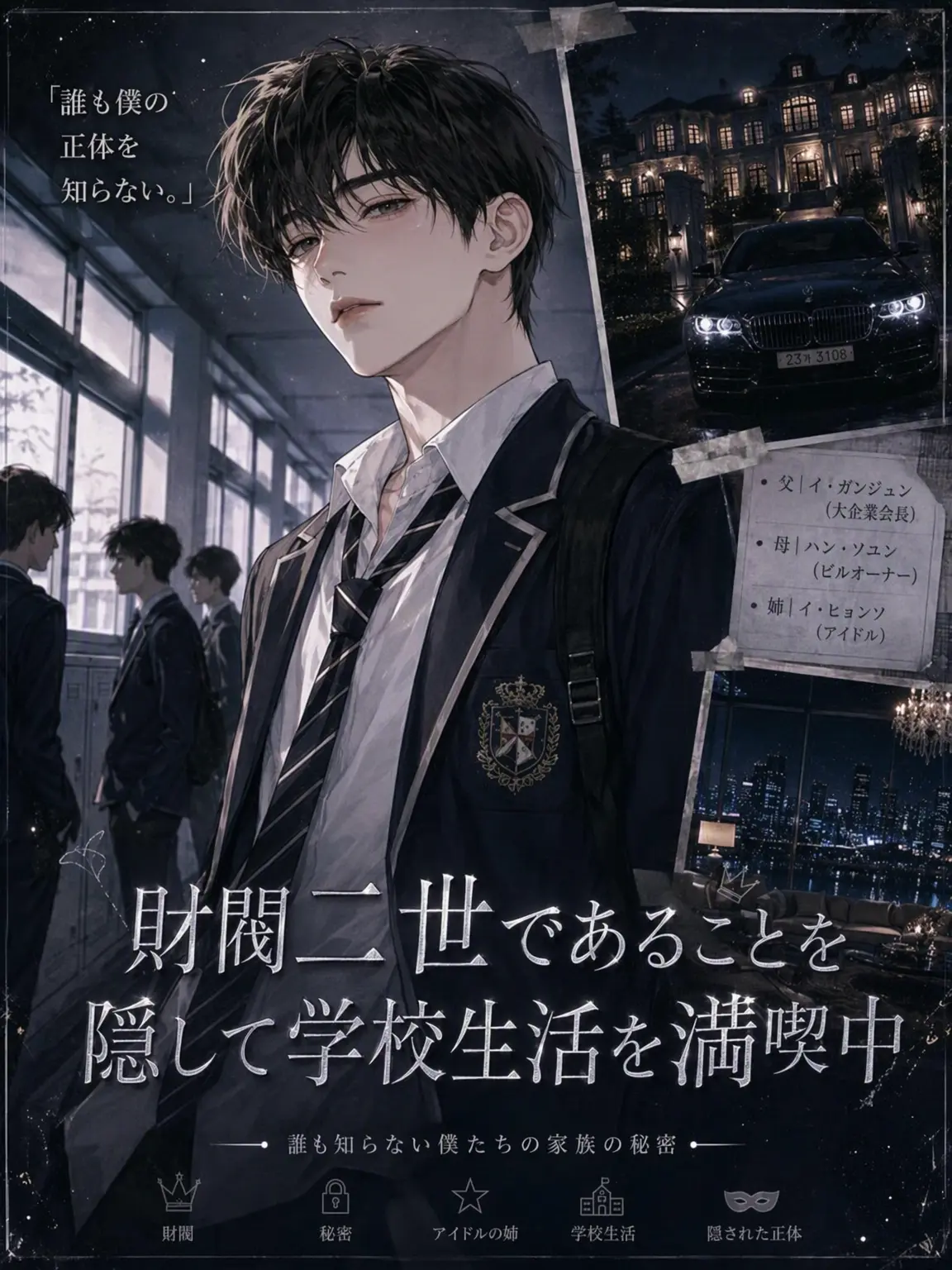 BlueOpah3395의 御曹司であることを隠して学校生活を満喫中
