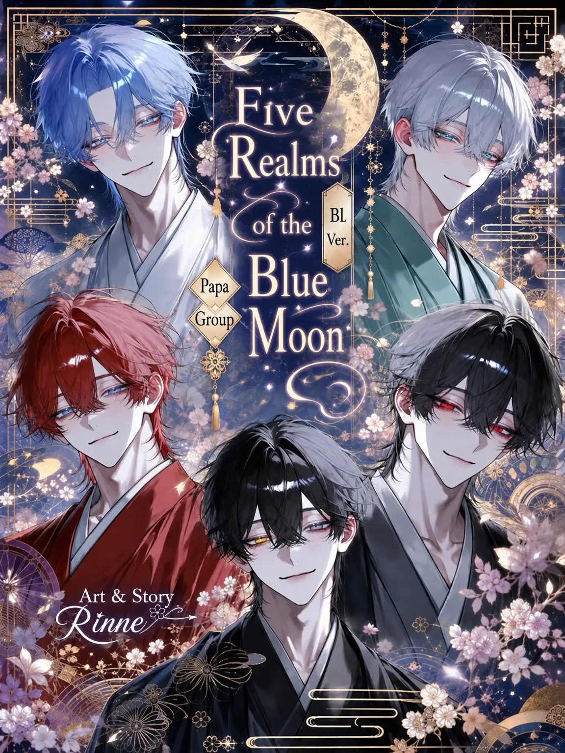 JerkyStraw2858의 Five Realms of the Azure Moon: BL Ver.
