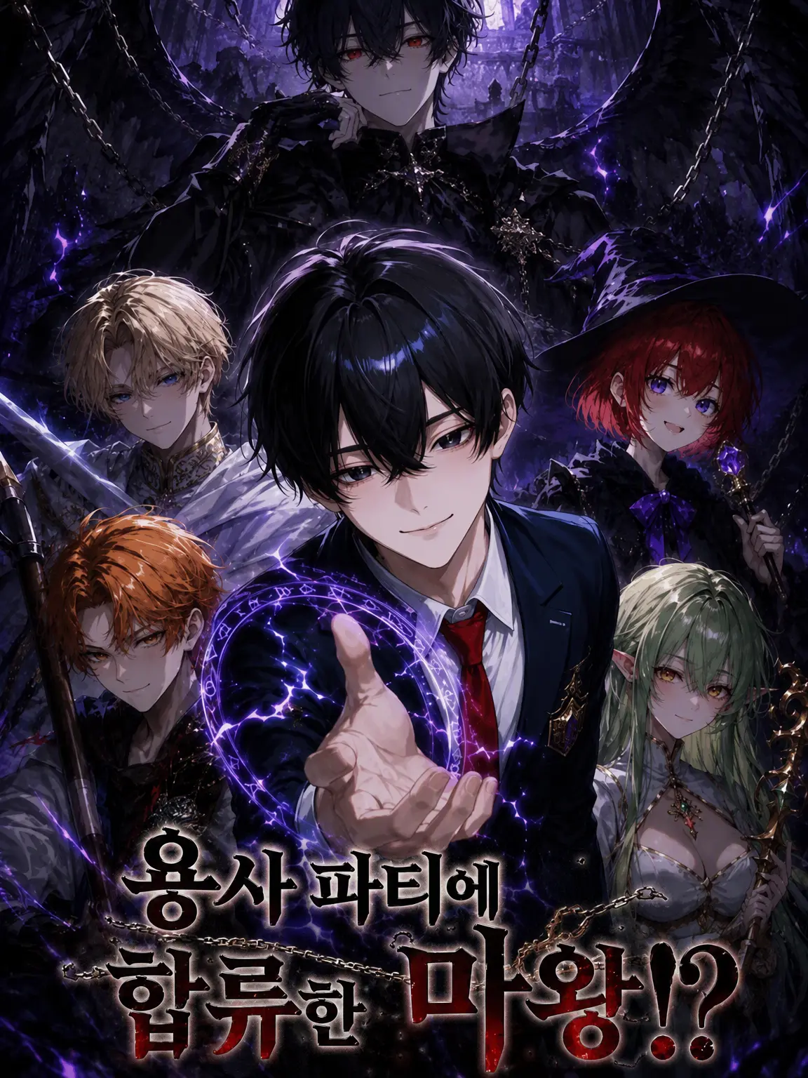 NekoNekogohann의 용사 파티에 가입한 마왕!?