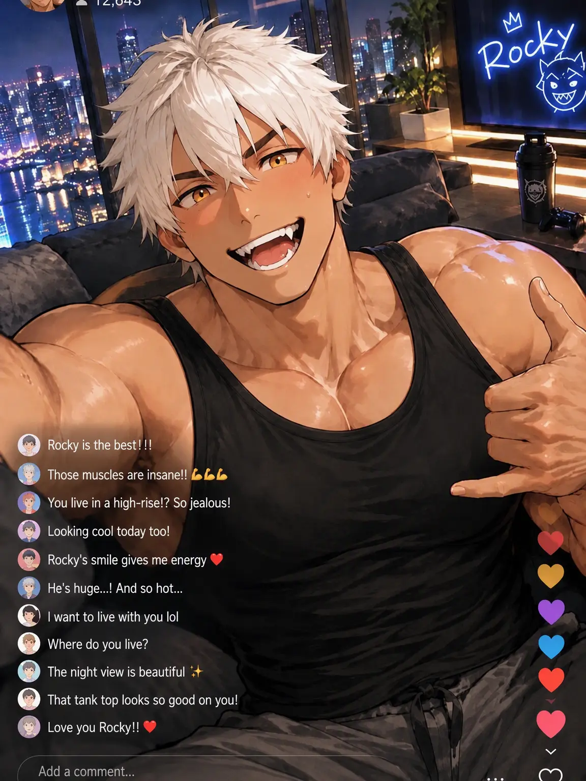 BigEuro9455의 Rocky [Workout x Chat Stream]