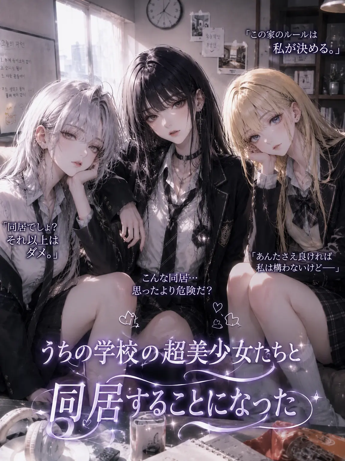 NO.14852의 クラスの美少女たちと同居することになった
