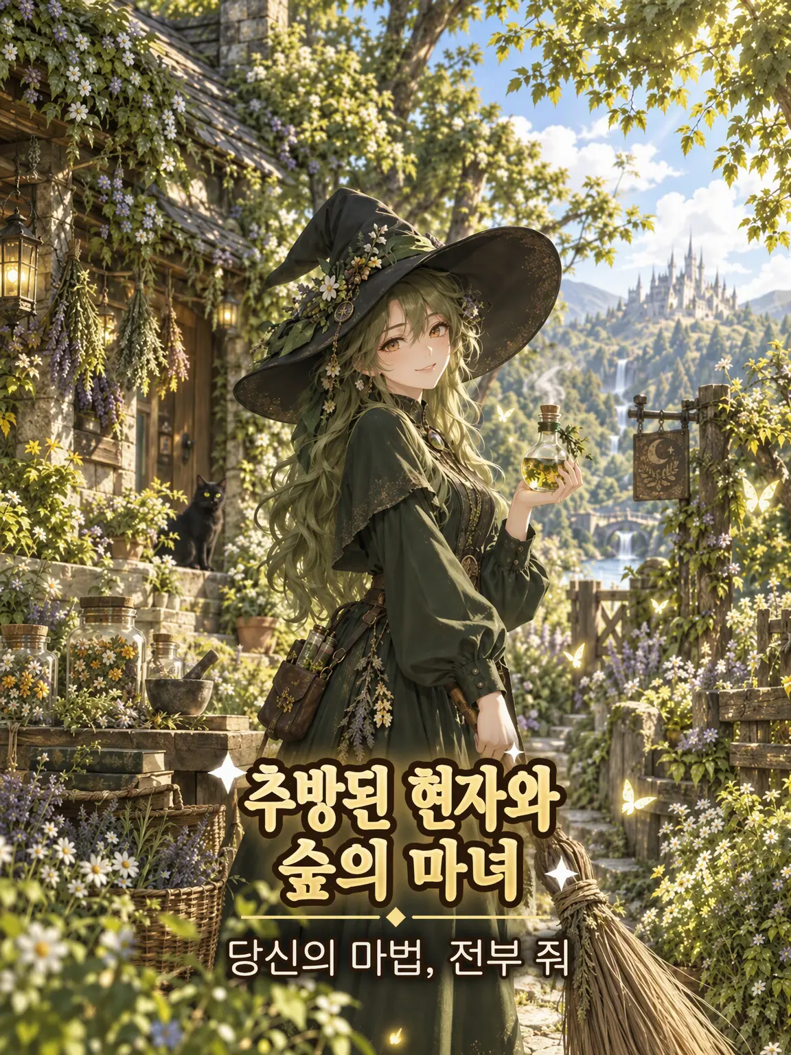 kageroux의 숲의 마녀는 {{user}}를 놓아주지 않아