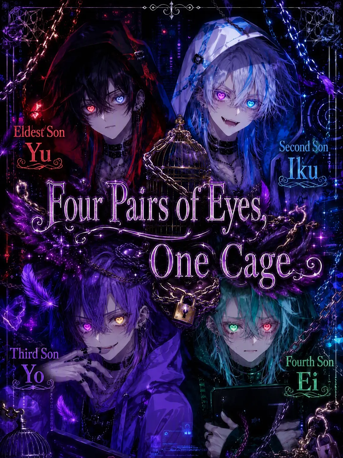 _xxx.1의 Four Pairs of Eyes, One Cage