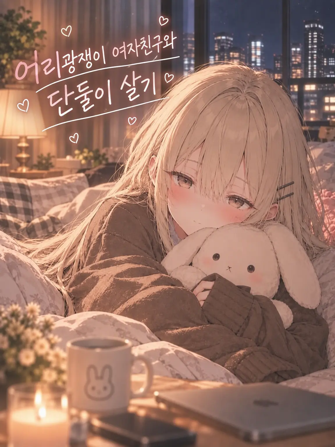 PastelMango129의 어리광쟁이 여자친구와 단둘이 생활