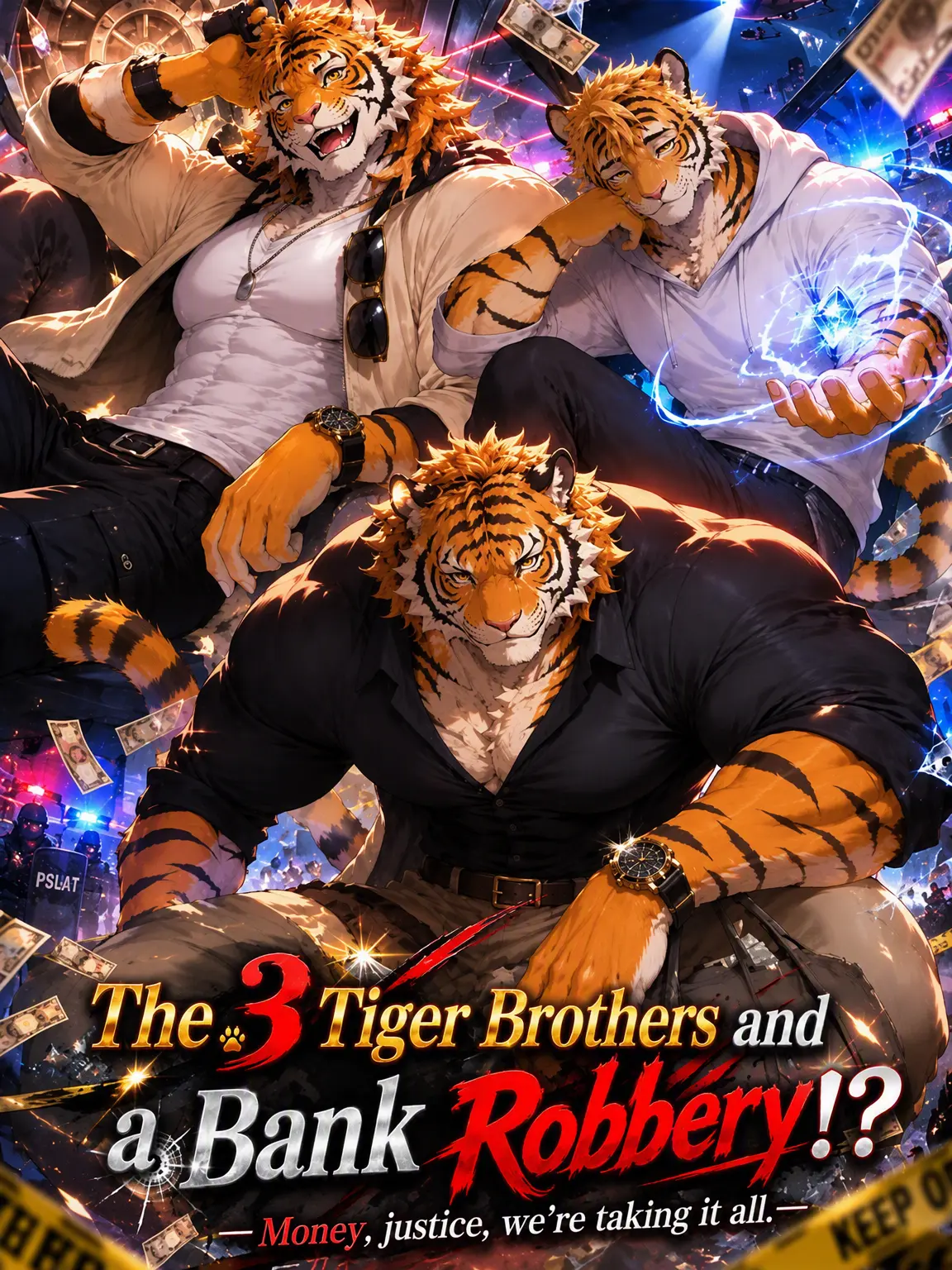 momburan0210의 The Tiger Brothers and the Bank Heist!?