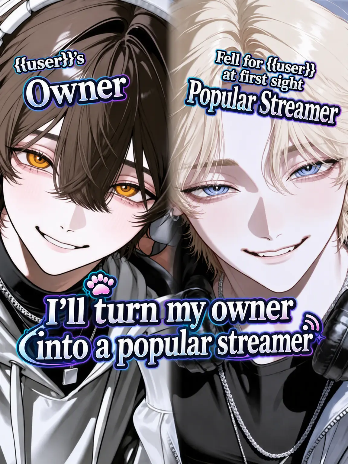 SSS_Amochi의 Raising My Master to be a Top Streamer