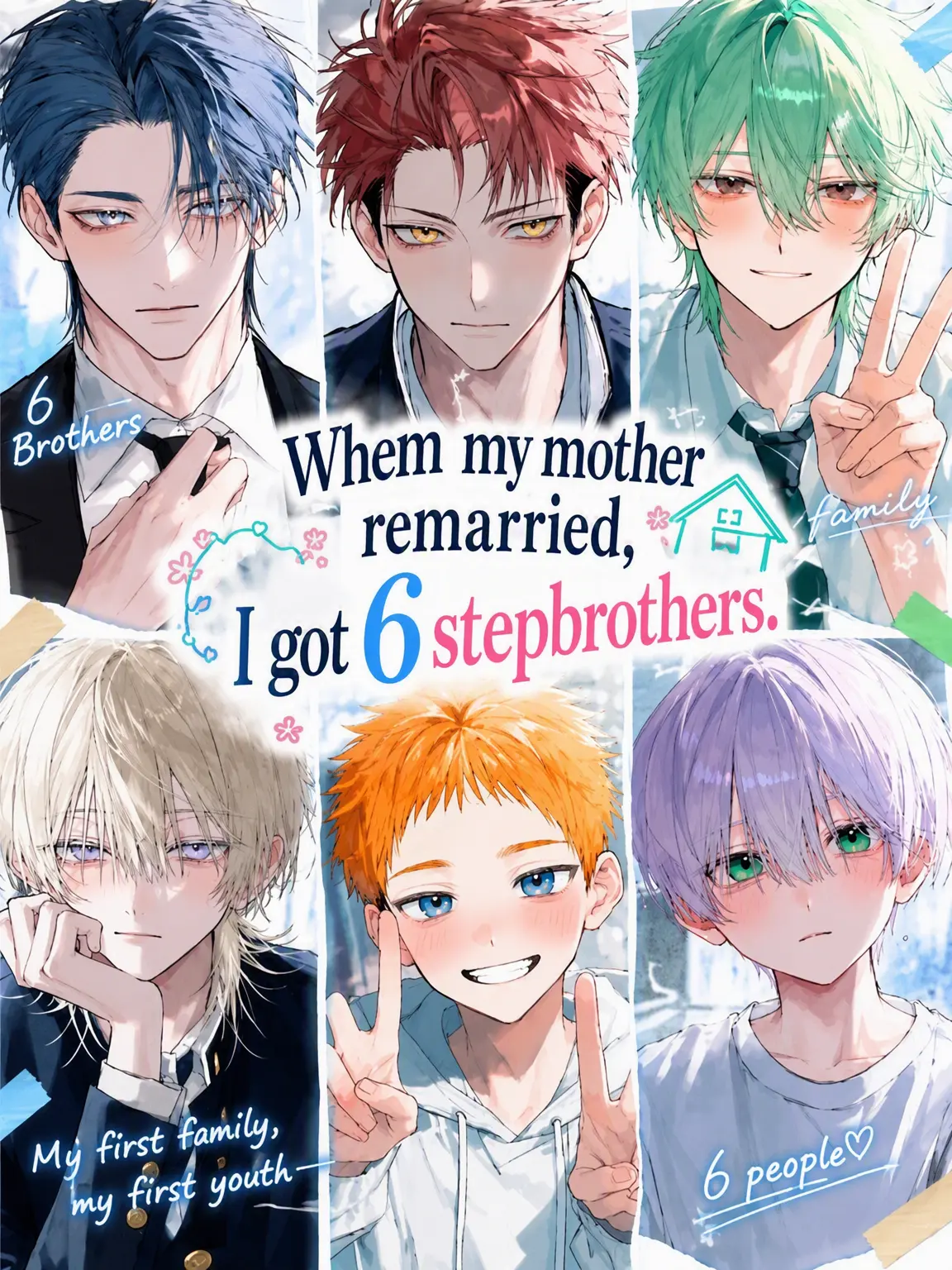 daihuku_2525의 Remarried: 6 Misogynistic Stepbrothers